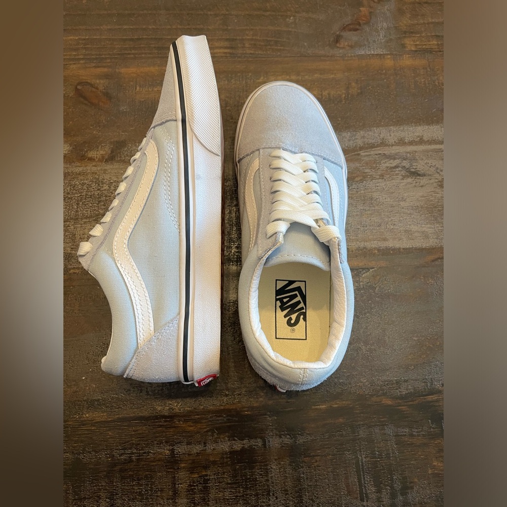 Vans Womens light Blue Sneakers